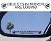 (2) Mirror Decals " OBJECTS IN MIRROR ARE LOSING" for BUICK CENTURY ELECTRA ENCLAVE GRAND NATIONAL LACROSSE LE SABRE LESABRE LUCERNE PARK AVENUE RAINIER REATTA REGAL RENDEZVOUS RIVIERA ROADMASTER SKYLARK CSX CXL AWD WILDCAT CX CUSTOM LIMITED GS400