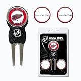 NHL Detroit Red Wings 3 Marker Sign Divot Pack