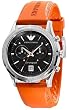 Emporio Armani Orange Sport Chronograph Mens Watch AR5849