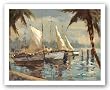 Tropical Sail by Enrique Bolo 28"x22" Art Print Poster
