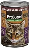 Pet Guard Beef & Wheat Germ Food for Cats, 14-Ounce Cans (Pack of 12)