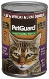 Pet Guard Cat-beef And Wheat Germ, 14-Ounce Units (Pack of 12)