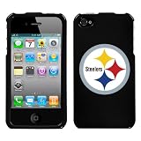 iPhone 4 Pittsburgh Steelers Black Snap on Superior Hard Cover