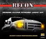 Recon Accessories High Intensity Strobe Light KitStrobe Light KitHigh Intensity 90 Watt Amber Strobe Light Kit