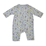 (ocean&ground)オーシャン＆グラウンド ロンパース ロンパス 長袖 肌着 コンビ肌着 新生児肌着 1520525 ベビー 新生児 赤ちゃん 70cm PP