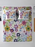 COSTURA Colcha Dalia (Fucsia)