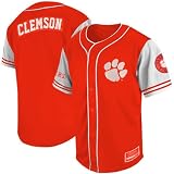 NCAA Clemson Tigers Youth Rally Baseball Jersey - Orange (Small)