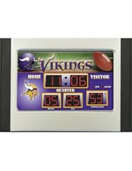 Home: Minnesota Vikings Scoreboard Alarm Clock - Evergreen Enterprises, Inc