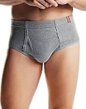 Mens Hanes Fashion Mid-Length Brief, XL-Assorted