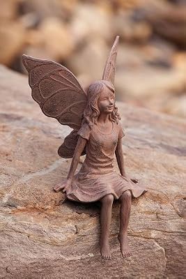 Ilana an Earth Fairy Garden Statuary