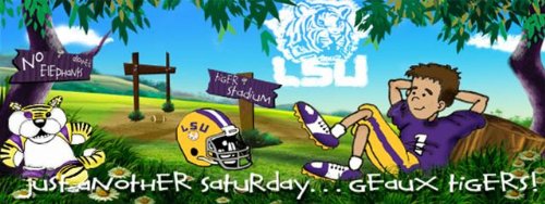 LSU Tigers Louisiana State Sports Wall Mural Wallpaper
