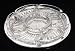 Godinger Lead Crystal Lazy Susan
