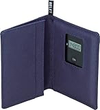 KINGJIM 電子マネービュアー「RELET(リレット)」 EV10専用ケース EVC2ネイ ネイビー