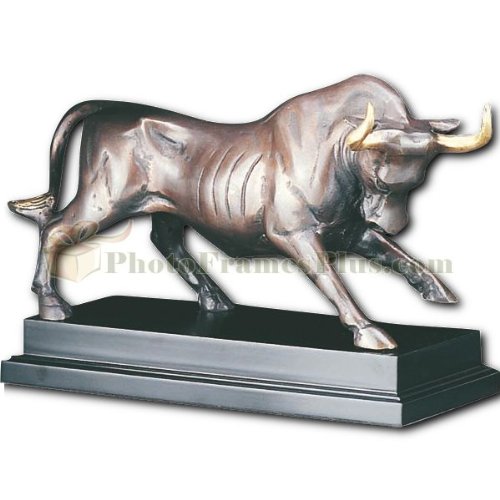 Wall Street Bull Sculpture Bronze