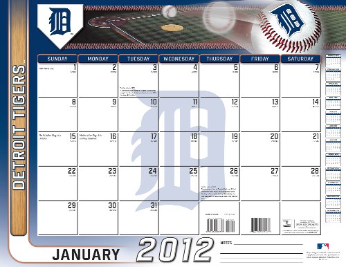 Detroit Tigers 2012 Calendar