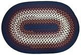 2'0 x 3'0 Rhody Rug Rio RI-17 - Navy Oval