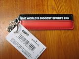 ESPN Key Fob From Hallmark - Red & Black ~ Lot of 2