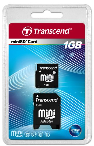 Cover image : Transcend miniSDカード 80倍速 1GB TS1GSDM80