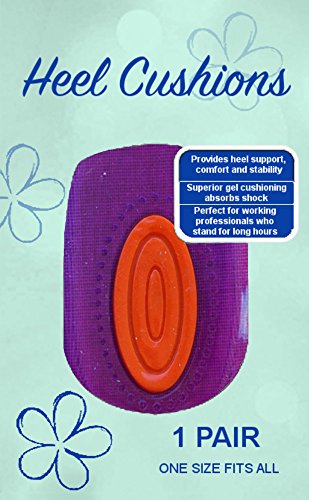 Zoomie's Heel Inserts for Plantar Fasciitis - Provides Heel Pain Relief and Comfort - One Size Fits Most