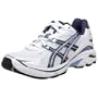 ASICS Women's GT-2140 Running Shoe,White/New Navy/Blush,5 AA US