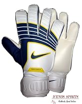 NIKE TIEMPO MATCH GOALIE SOCCER FOOTBALL GOALKEEPER GLOVES SIZE 8