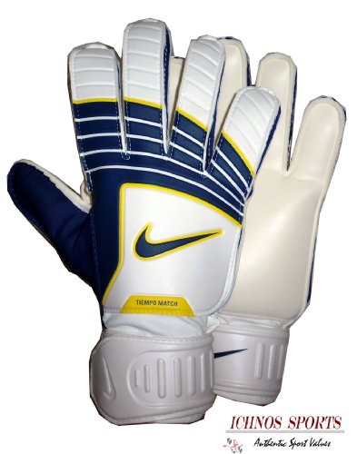NIKE TIEMPO MATCH GOALIE SOCCER FOOTBALL GOALKEEPER GLOVES SIZE 8