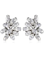 Ben-Amun Jewelry Crystal Cluster Earrings