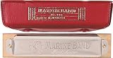 Hohner Harmonicas 364G Marine Band Hole Key Harmonica, Chrome
