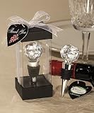 Vineyard Collection Crystal Ball Design Wine Stoppers