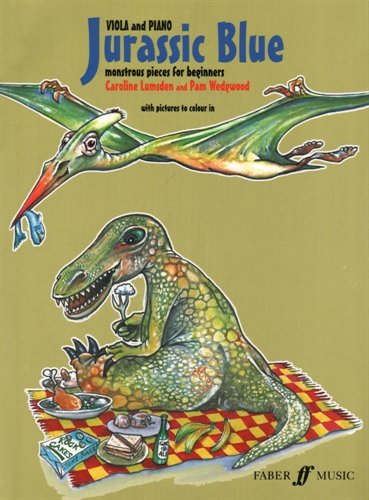 Lumsden/Wedgwood - Jurassic Blue: Monstrous Pieces for Beginners - Viola and Piano