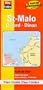 Plan de ville : St-Malo - Dinard (avec un index)