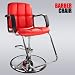 Red Modern Fashion Classic Hydraulic Barber Chair Hair Styling Salon Beauty