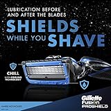 Gillette Fusion Proshield Chill Men's Razor Blade Refills, 4 Count