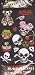 Creative Imaginations Inc. Signature Collection Chipboard Stickers (goth/skull/crossbones/teen)