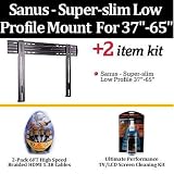 51jqnrByNnL._SL160_ Sanus LL11-B1 Super-slim Low Profile Mount For Sony LED TVS Extends . 55 Inches From Wall For Sony KDL-46S5100, KDL-52Z5100, KDL-40Z5100, KDL-40W5100 + Free Screen Cleaner