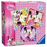 Ravensburger Disney Minnie Mouse 3 in a Box Puzzles