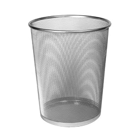 <b>Waste Can / Waste Basket - (Silver)</b>