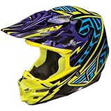 Fly Racing F2 Carbon Andrew Short Graphic Blue/Lime/Purple