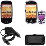 iNcido Brand Samsung Gravity Smart T589 Combo Heavenly Heart Protective Cas ....