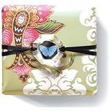 Butterfly Green - Grapefruit Fringe Studio Gypsy Wrapped Soap With Crystal
