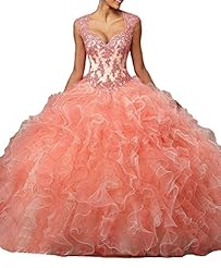 Queen Anne Neck Applique Pageant Dress/Quinceanera Dress 