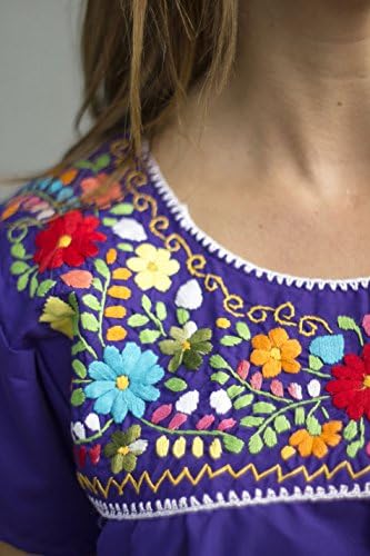 Chamaco Mexican Peasant Puebla Blouse