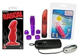 Rascal Silicone Rim Raider Red Bundle - Adult Toy Sex Kit