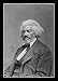 Frederick Douglass (Portrait) White Wood-Mounted Art Poster Print - 13 X 19