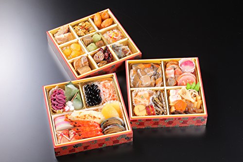 築地料亭竹若 おせち料理 恵比寿 三段重 7寸 41品