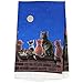 Dreamers Welcome Dish Towel - Cats Under A Full Moon Kitchen Cloth Accessory