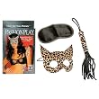 California Exotics / Swedish Erotica Passion Play Kitty Kat Mask with Whip Adult Sex Toy Kit