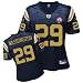 Reebok New York Jets/ Titans Of New York Afl 50Th Anniversary Leon Washington Women's Premier Jersey Size: Extra Large