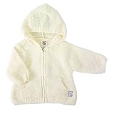 kashwere カシウェア ふわふわ ベビーパーカー クリーム BABY HOODED JACKET Cream (6～12ヶ月)
