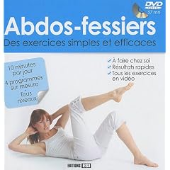 Abdos-fessiers : Des exercices simples et efficaces (1DVD)